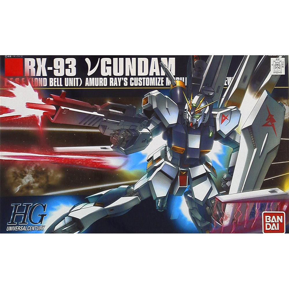 HGUC #086 RX-93 Nu Gundam 1/144 – GUNNZO