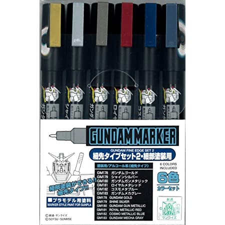 Gundam Marker Set - Ultra Fine Set 2  GMS126