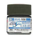 Aqueous Hobby Color HUG102 Launcher Strike Green Bottle Semi-Gloss 10ml