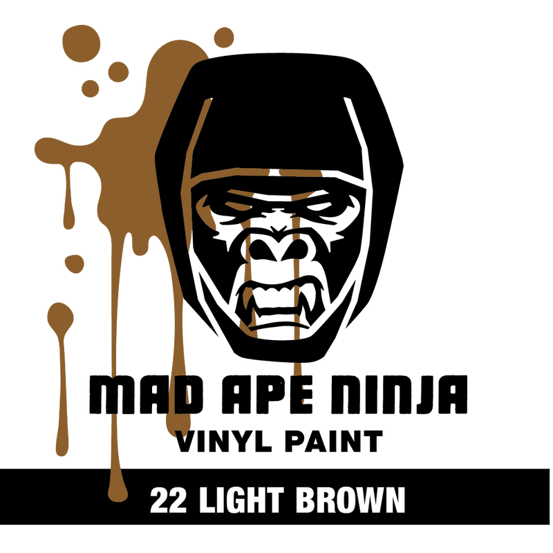 MAD APE NINJA Vinyl Paint 22 Light Brown