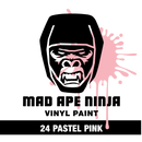 MAD APE NINJA Vinyl Paint 24 Pastel Pink