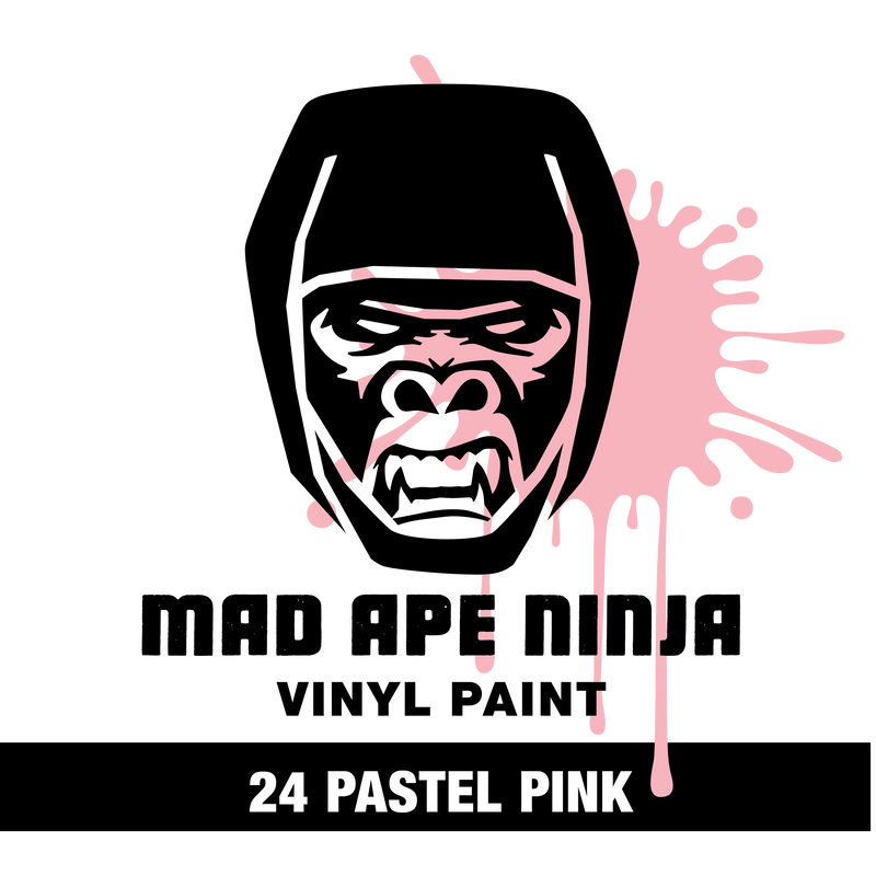 MAD APE NINJA Vinyl Paint 24 Pastel Pink