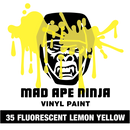 MAD APE NINJA Vinyl Paint 35 Fluorescent Lemon Yellow