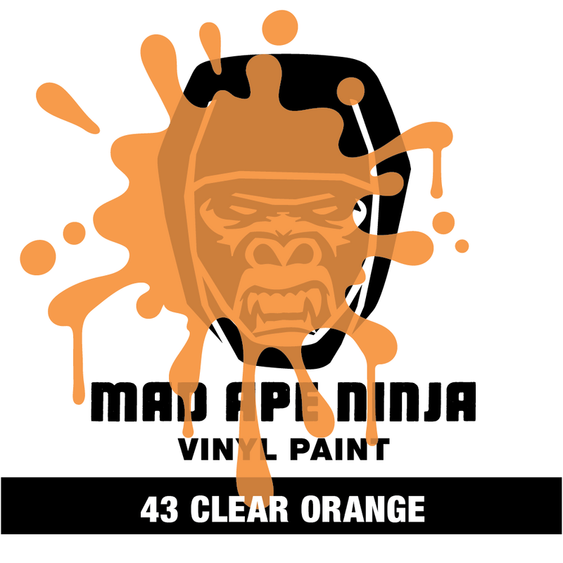MAD APE NINJA Vinyl Paint 43 Clear Orange