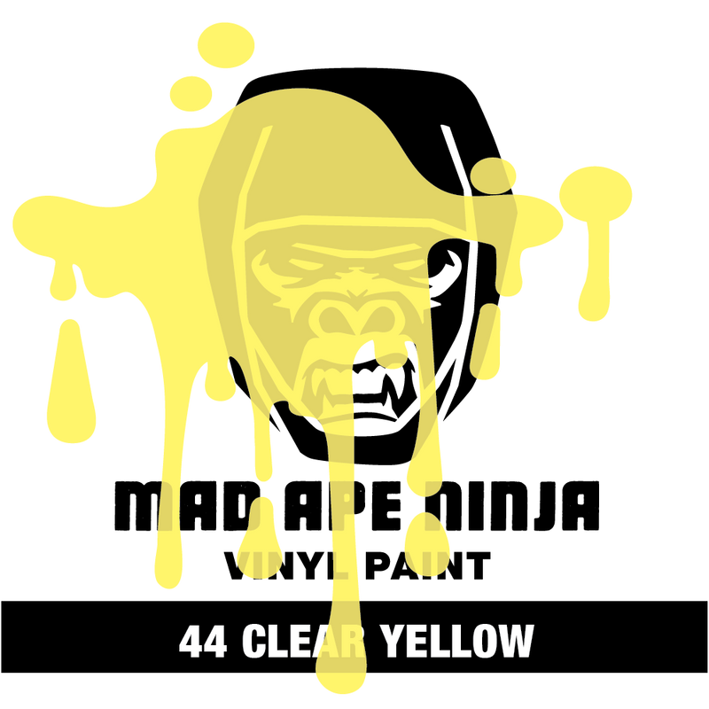 MAD APE NINJA Vinyl Paint 44 Clear Yellow