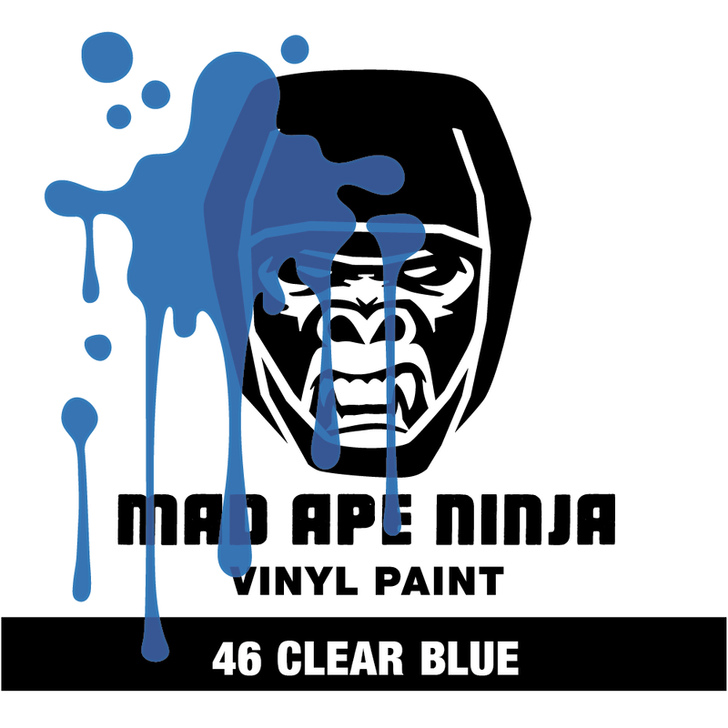 MAD APE NINJA Vinyl Paint 46 Clear Blue
