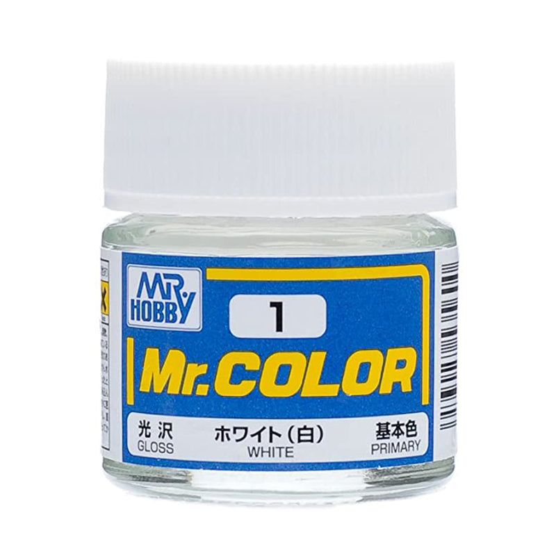 Mr. Color Paint C1 Gloss White 10ml