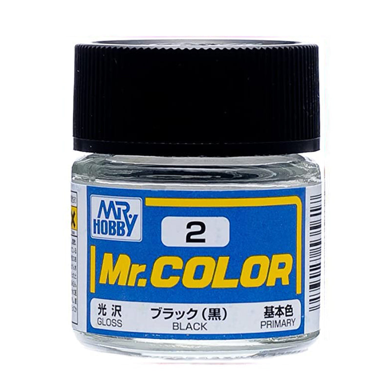 Mr. Color Paint C2 Gloss Black 10ml