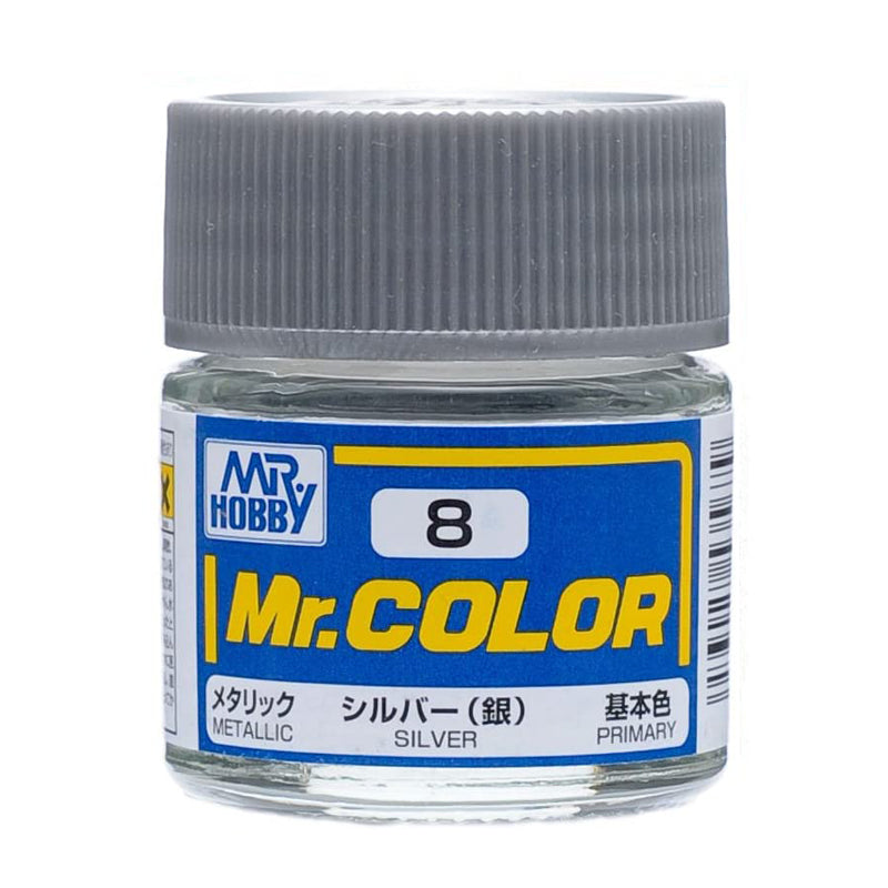 Mr. Color Paint C8 Metallic Silver 10ml