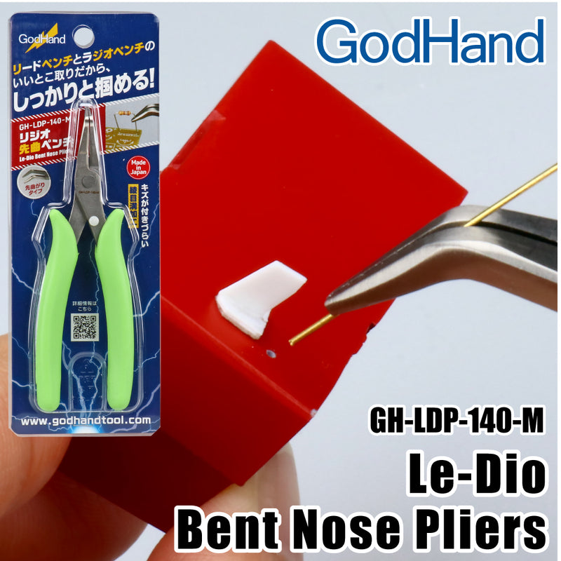 Le-Dio Bent Nose Pliers GH-LDP-140-M