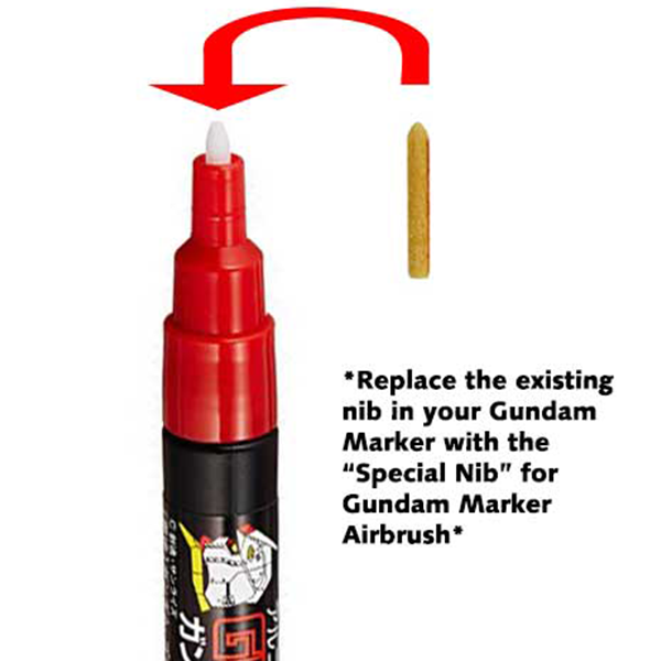 Gundam Marker - Special Nib for Gundam Marker Airbrush GMA-01K
